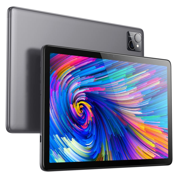 Pritom P30H 4G LTE Tablet, 10GB+128GB, 10.1 inch, Android 13 UNISOC T606 Octa Core CPU, Global Version with Google Play, US Plug(Gray Silver)