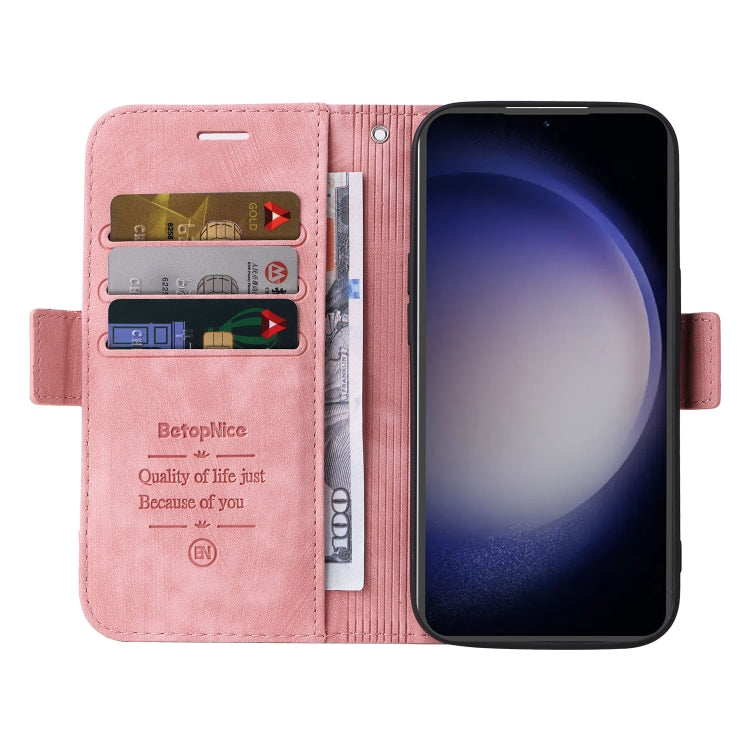 For Samsung Galaxy S23 FE 5G BETOPNICE Dual-side Buckle Leather Phone Case