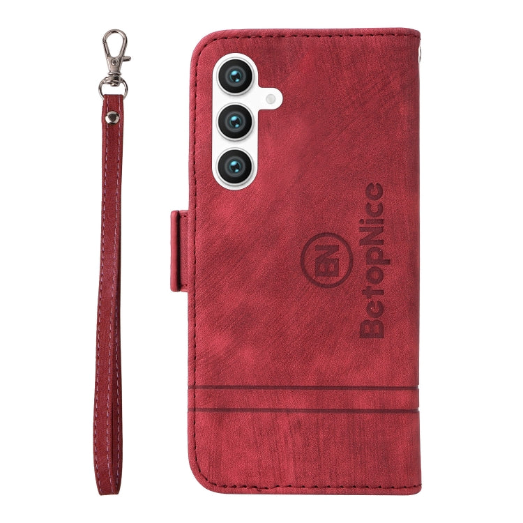 For Samsung Galaxy S23 FE 5G BETOPNICE Dual-side Buckle Leather Phone Case