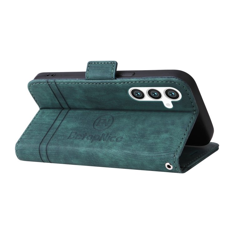 For Samsung Galaxy S23 FE 5G BETOPNICE Dual-side Buckle Leather Phone Case