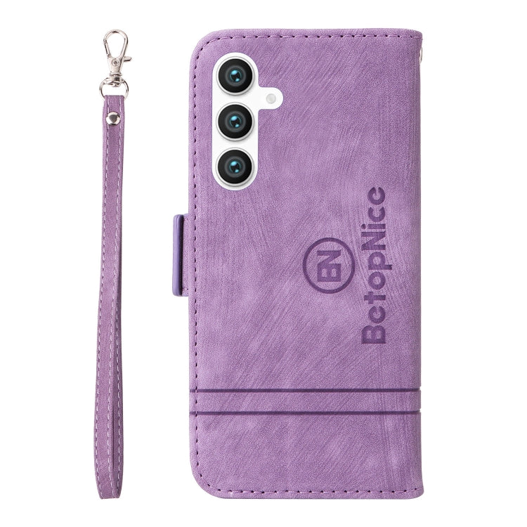 For Samsung Galaxy S23 FE 5G BETOPNICE Dual-side Buckle Leather Phone Case