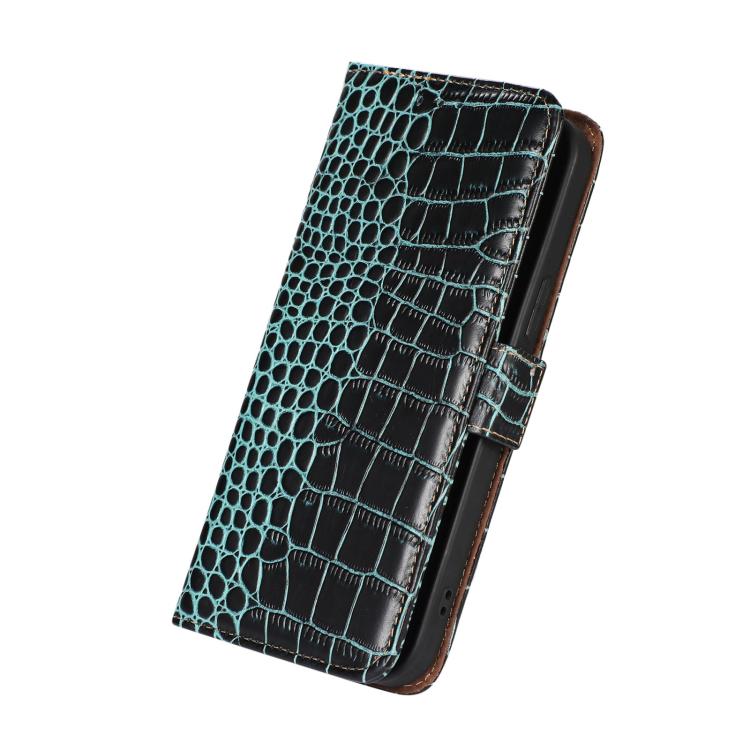 For Honor X6c 4G Crocodile Top Layer Cowhide Leather Phone Case