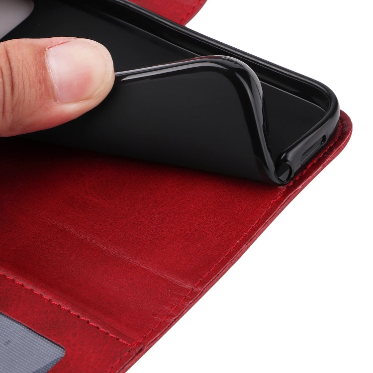 For Xiaomi Redmi 12 4G Classic Calf Texture Flip Leather Phone Case