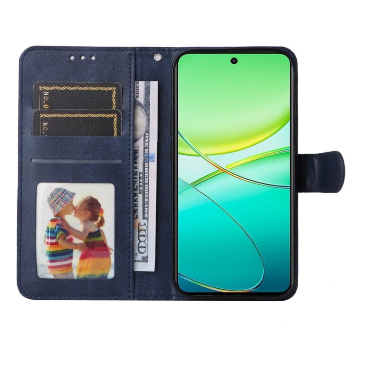 For vivo Y38 5G / T3x 5G Global Classic Calf Texture Flip Leather Phone Case