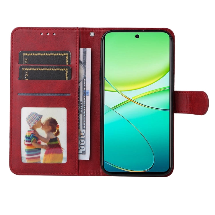 For vivo Y38 5G / T3x 5G Global Classic Calf Texture Flip Leather Phone Case