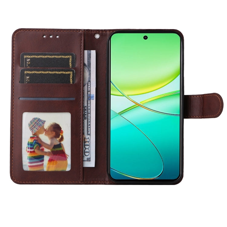 For vivo Y38 5G / T3x 5G Global Classic Calf Texture Flip Leather Phone Case