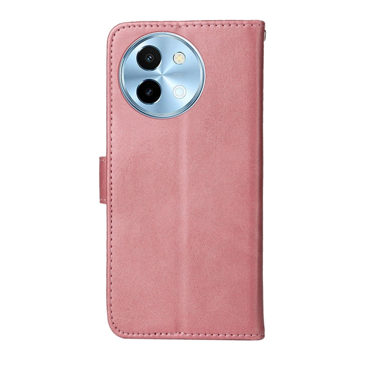 For vivo Y38 5G / T3x 5G Global Classic Calf Texture Flip Leather Phone Case