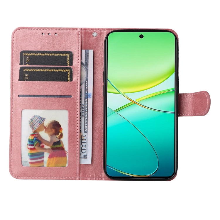 For vivo Y38 5G / T3x 5G Global Classic Calf Texture Flip Leather Phone Case