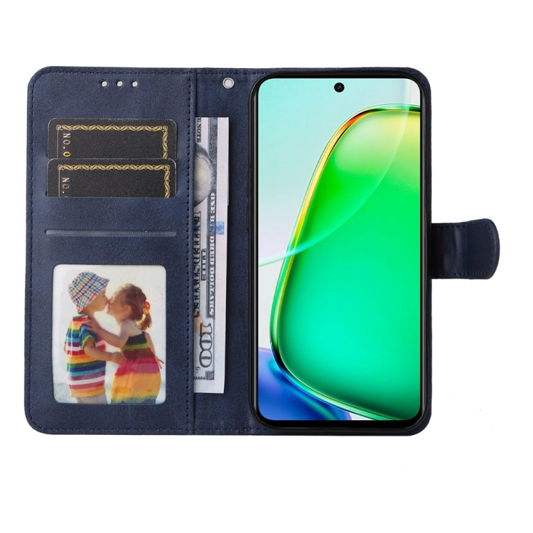 For vivo Y28 4G Global Classic Calf Texture Flip Leather Phone Case