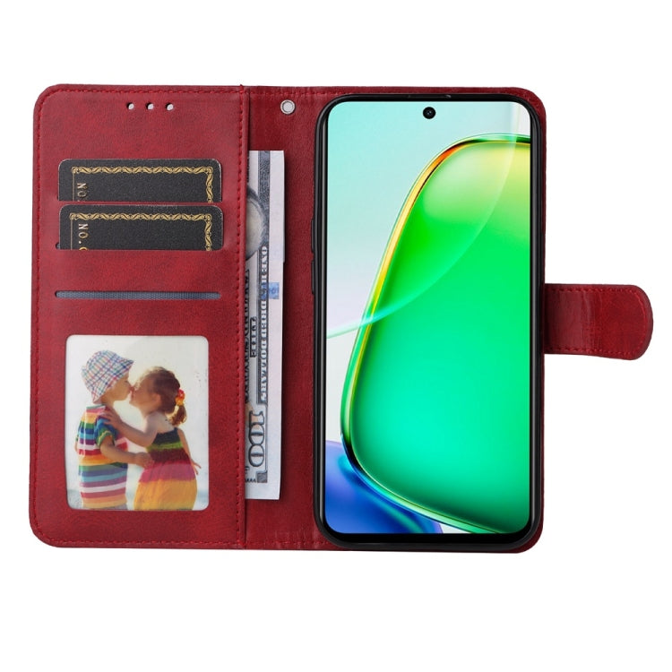 For vivo Y28 4G Global Classic Calf Texture Flip Leather Phone Case