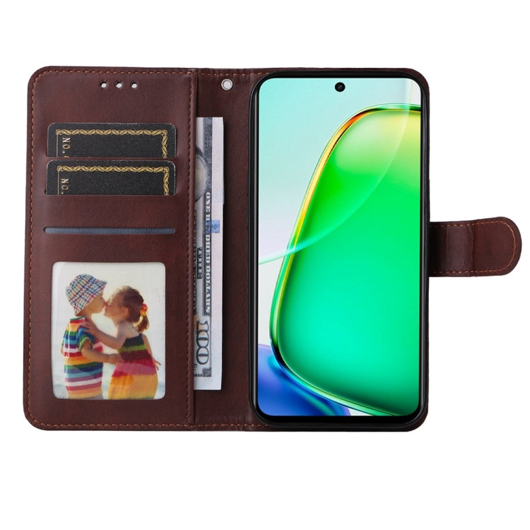 For vivo Y28 4G Global Classic Calf Texture Flip Leather Phone Case