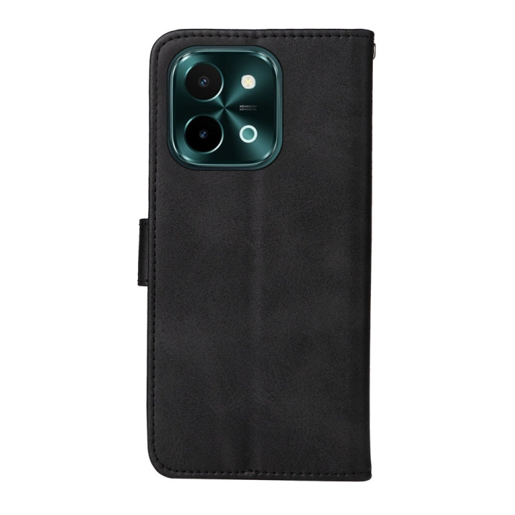 For vivo Y28 4G Global Classic Calf Texture Flip Leather Phone Case