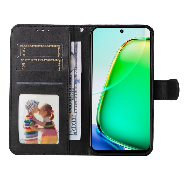 For vivo Y28 4G Global Classic Calf Texture Flip Leather Phone Case