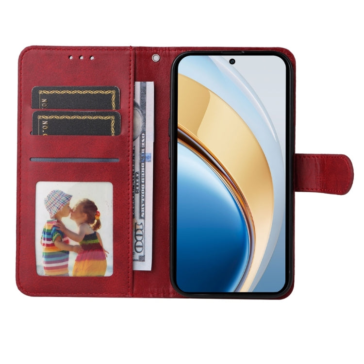 For vivo V40 Lite 4G / 5G IDN Classic Calf Texture Flip Leather Phone Case