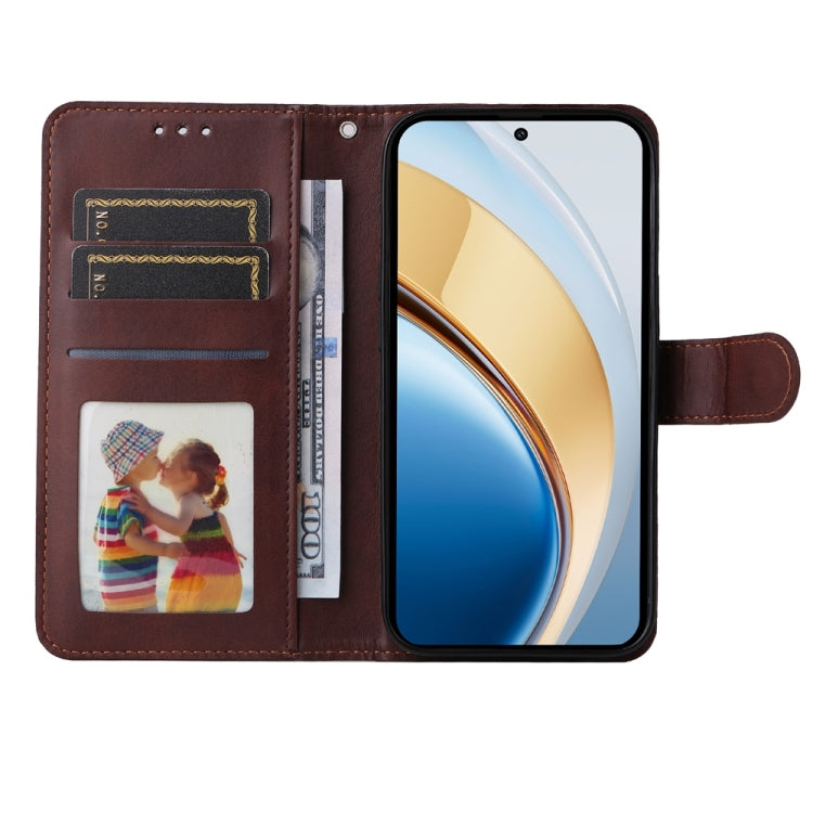 For vivo V40 Lite 4G / 5G IDN Classic Calf Texture Flip Leather Phone Case