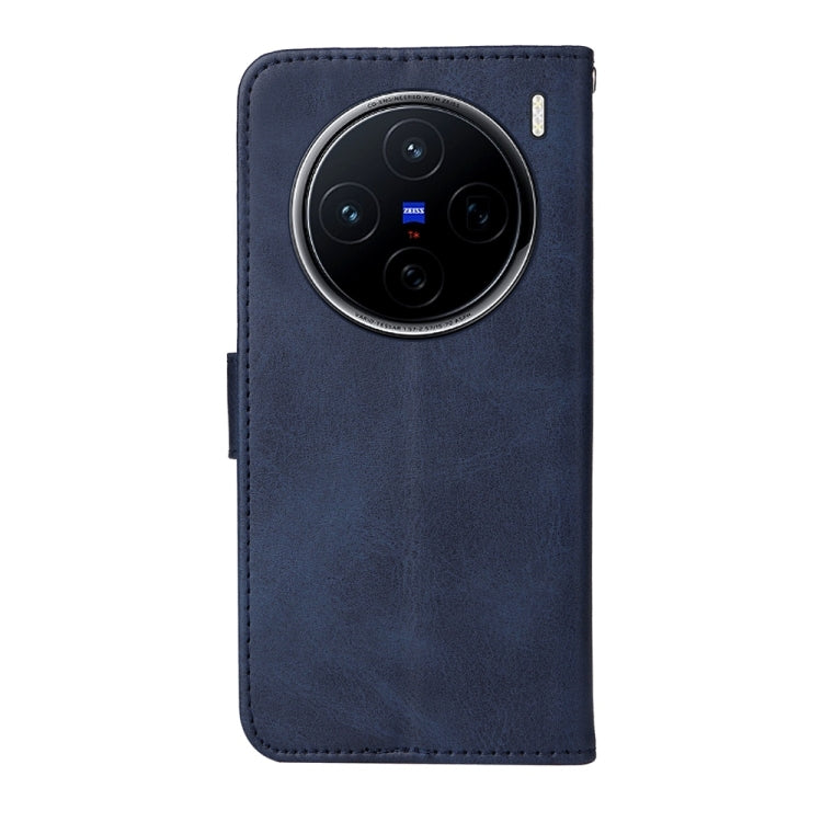 For vivo X200 Classic Calf Texture Flip Leather Phone Case