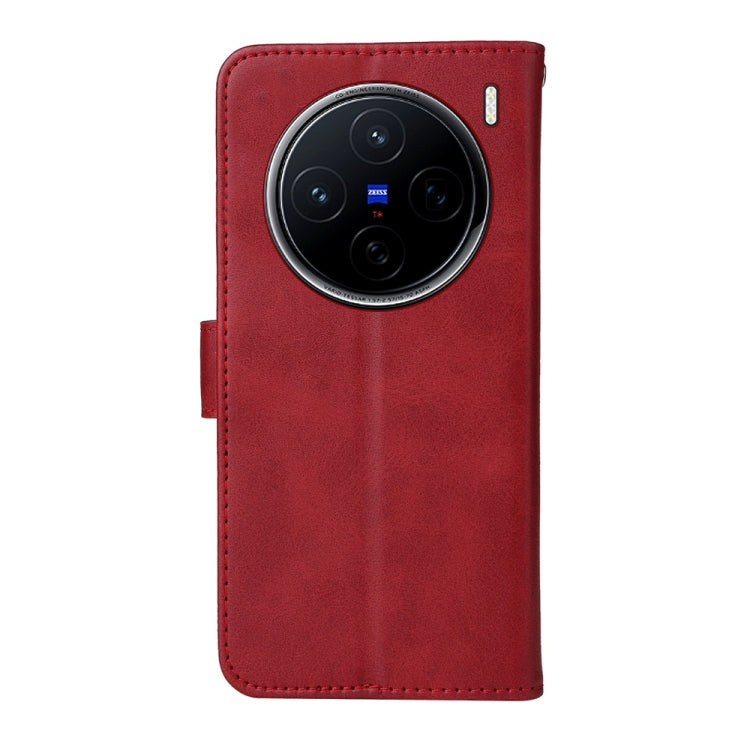 For vivo X200 Classic Calf Texture Flip Leather Phone Case
