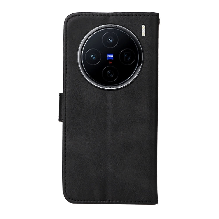 For vivo X200 Classic Calf Texture Flip Leather Phone Case