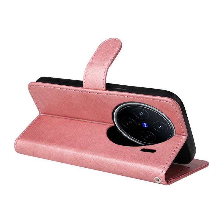 For vivo X200 Classic Calf Texture Flip Leather Phone Case