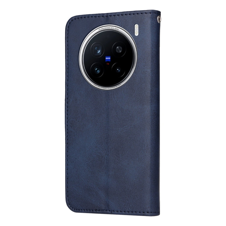 For vivo X200 Pro Classic Calf Texture Flip Leather Phone Case