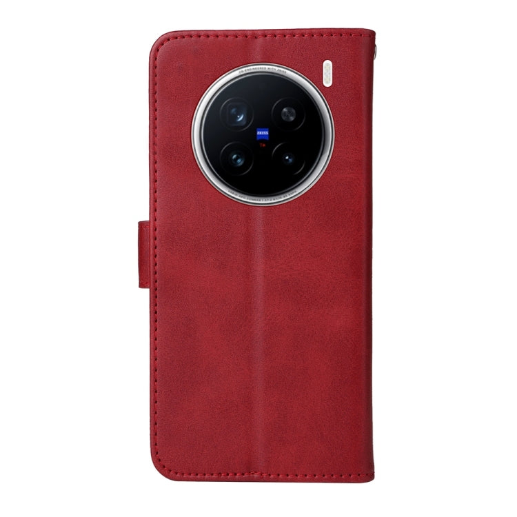 For vivo X200 Pro Classic Calf Texture Flip Leather Phone Case