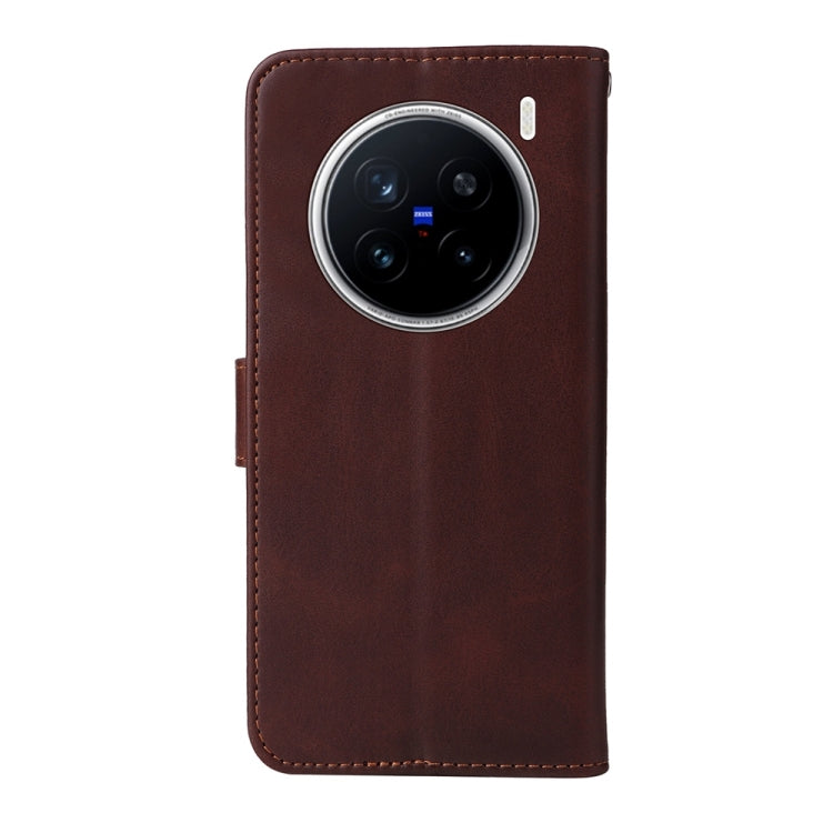For vivo X200 Pro Classic Calf Texture Flip Leather Phone Case