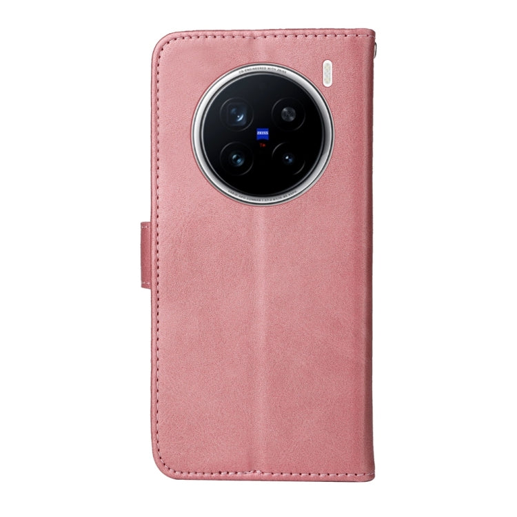For vivo X200 Pro Classic Calf Texture Flip Leather Phone Case