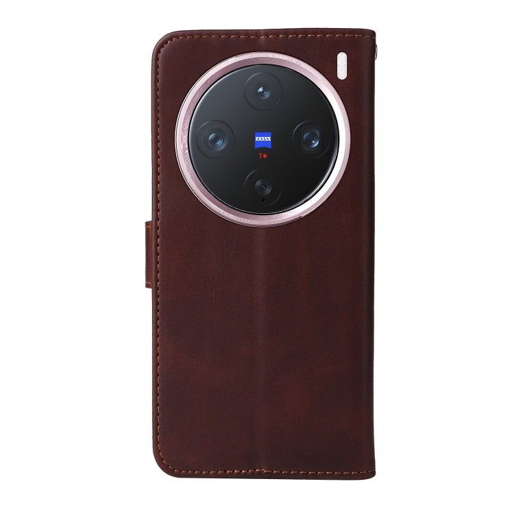 For vivo X200 Pro mini Classic Calf Texture Flip Leather Phone Case