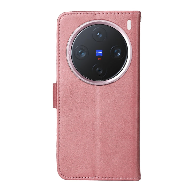 For vivo X200 Pro mini Classic Calf Texture Flip Leather Phone Case