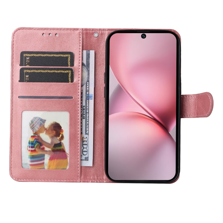 For vivo X200 Pro mini Classic Calf Texture Flip Leather Phone Case