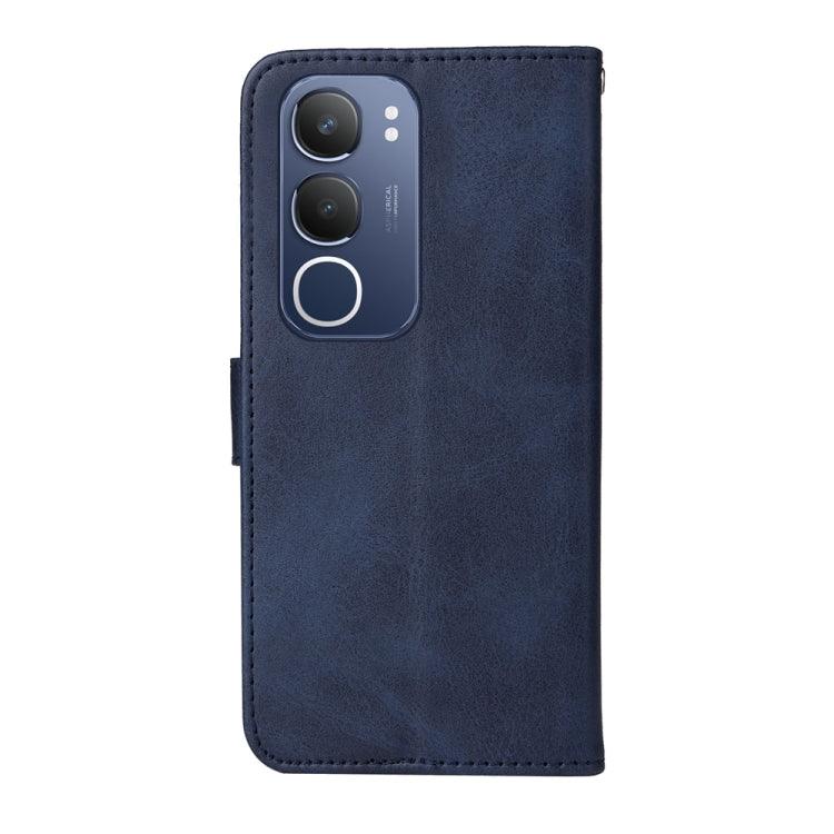 For vivo Y19s Classic Calf Texture Flip Leather Phone Case