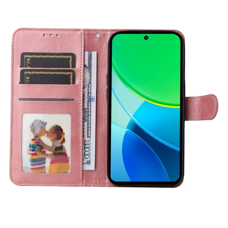 For vivo Y19s Classic Calf Texture Flip Leather Phone Case