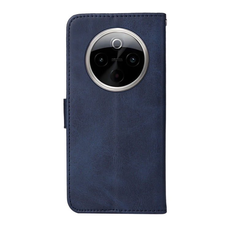 For vivo Y300 Pro Classic Calf Texture Flip Leather Phone Case