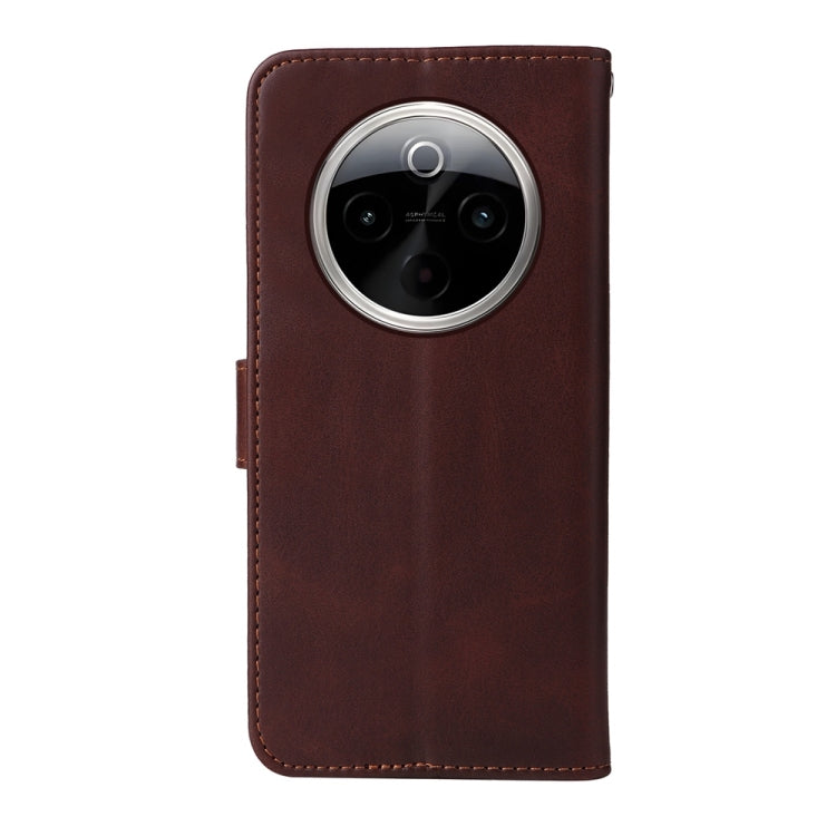 For vivo Y300 Pro Classic Calf Texture Flip Leather Phone Case