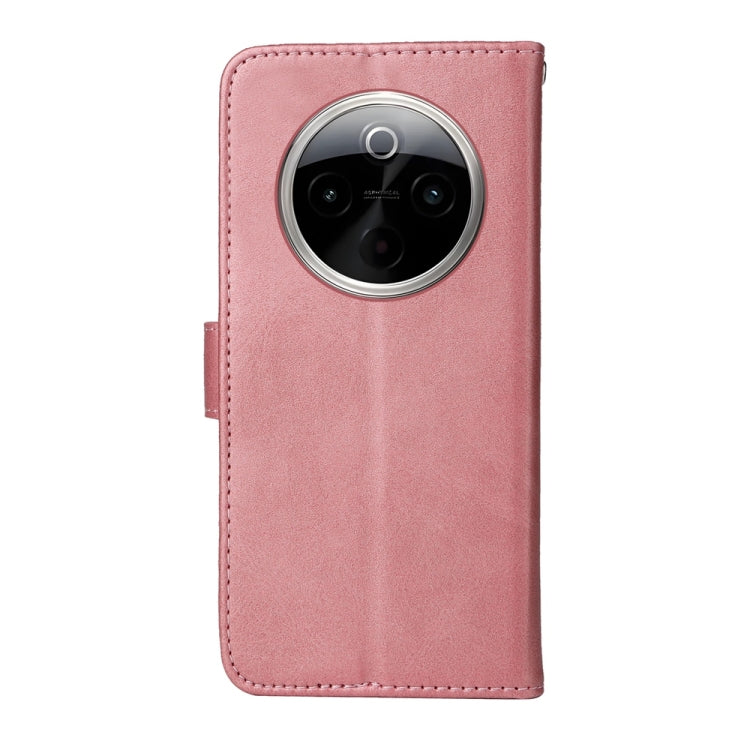 For vivo Y300 Pro Classic Calf Texture Flip Leather Phone Case