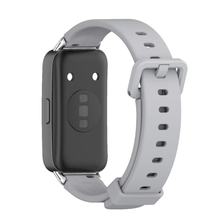 For Huawei Band 8 Mijobs Silicone Breathable Watch Band