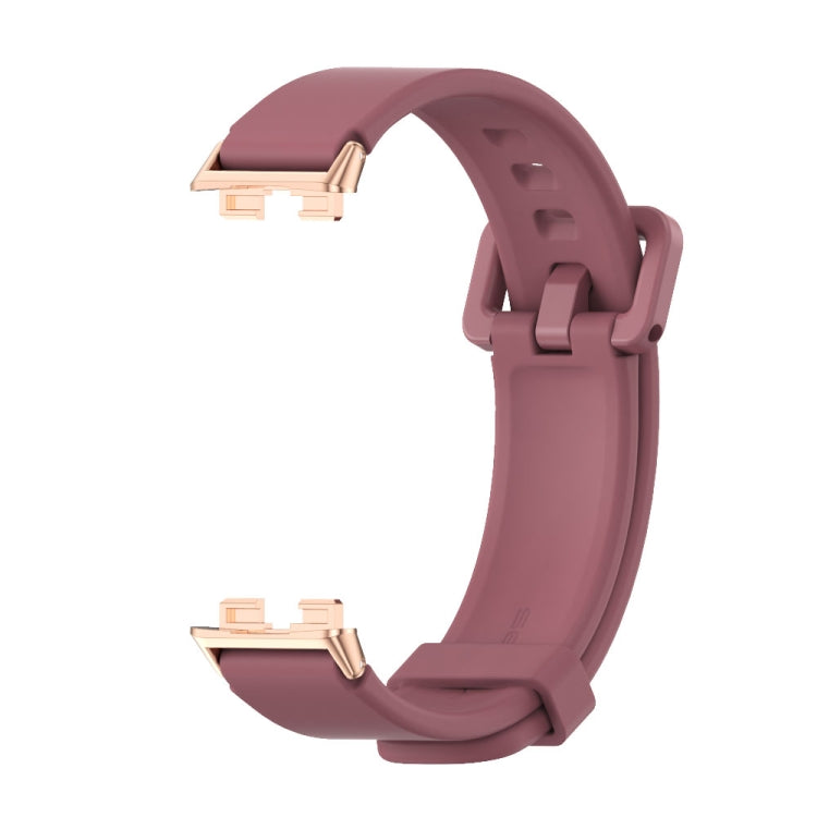 For Huawei Band 8 Mijobs Silicone Breathable Watch Band