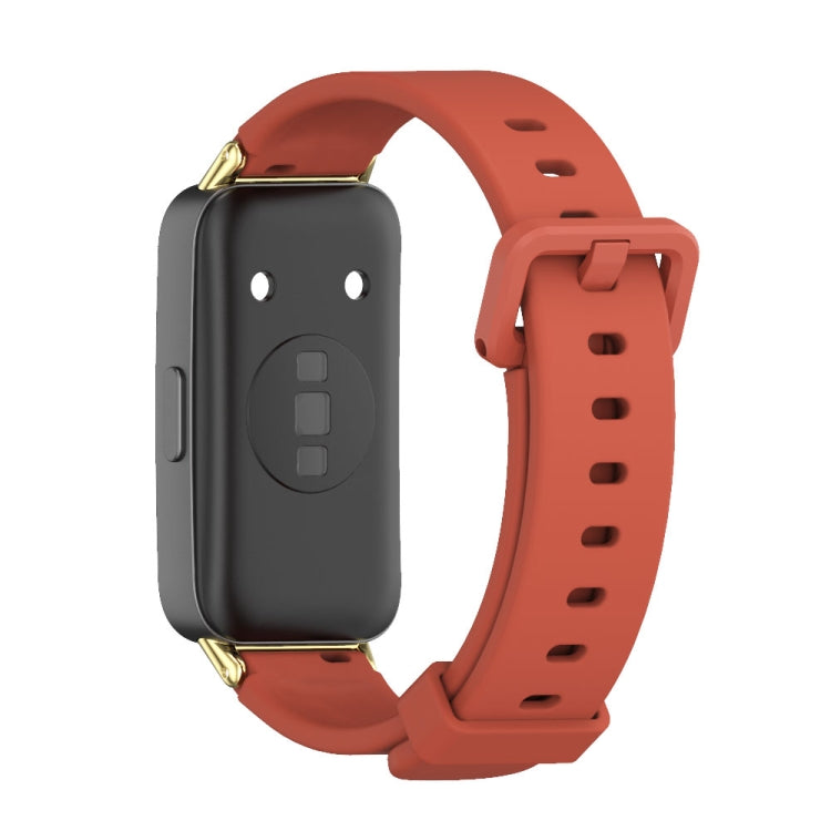 For Huawei Band 8 Mijobs Silicone Breathable Watch Band