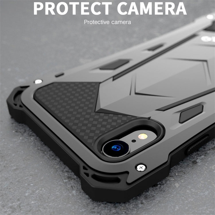 For iPhone X R-JUST Shockproof Dustproof Metal Armor Protective Case