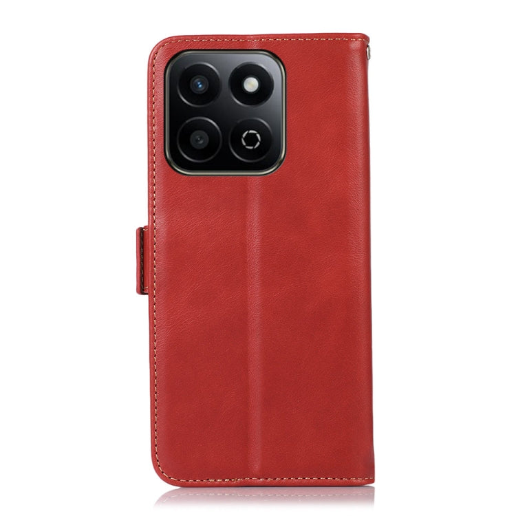 For Honor Play 60 Plus / 200 Smart Crazy Horse Top Layer Cowhide Leather Phone Case