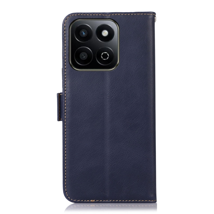 For Honor Play 60 Plus / 200 Smart Crazy Horse Top Layer Cowhide Leather Phone Case