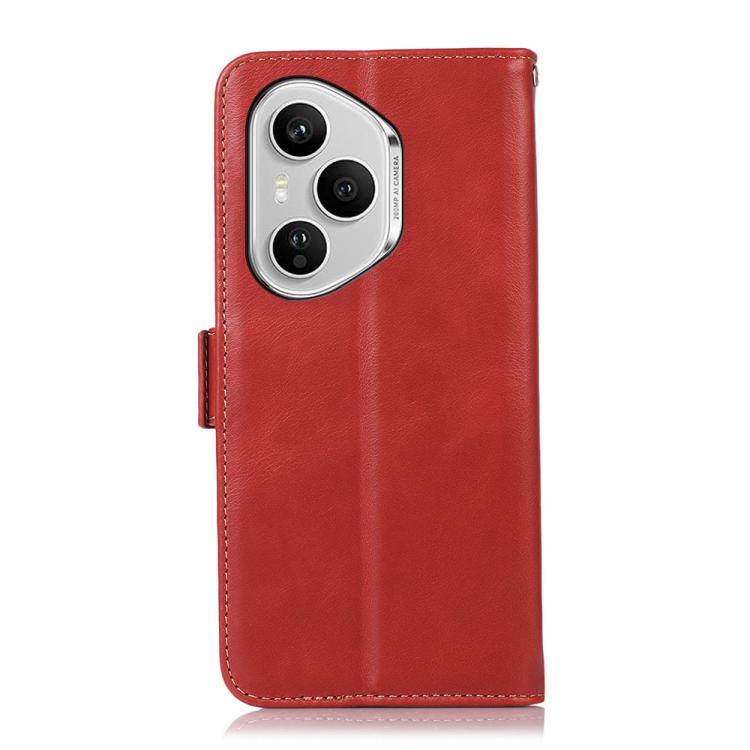 For Honor 400 Pro Global 160.8mm Crazy Horse Top Layer Cowhide Leather Phone Case