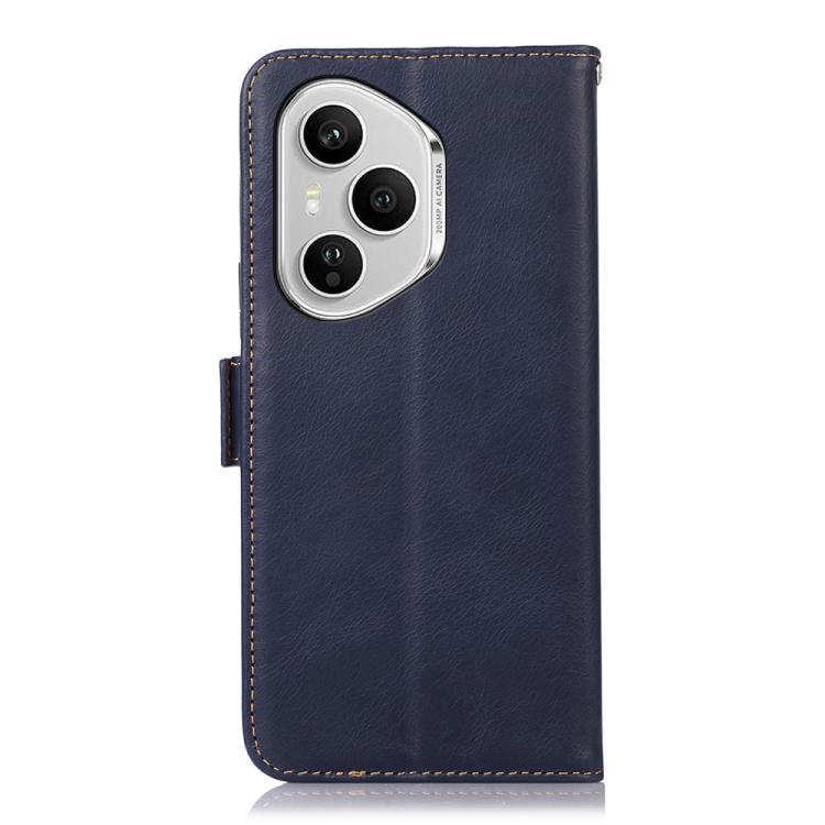 For Honor 400 Pro Global 160.8mm Crazy Horse Top Layer Cowhide Leather Phone Case