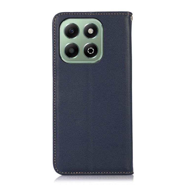 For Honor X6b KHAZNEH Nappa Top Layer Cowhide Leather Phone Case