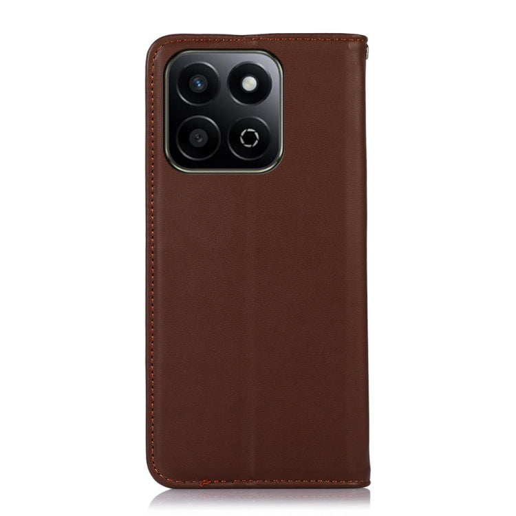 For Honor Play 60 Plus / 200 Smart KHAZNEH Nappa Top Layer Cowhide Leather Phone Case