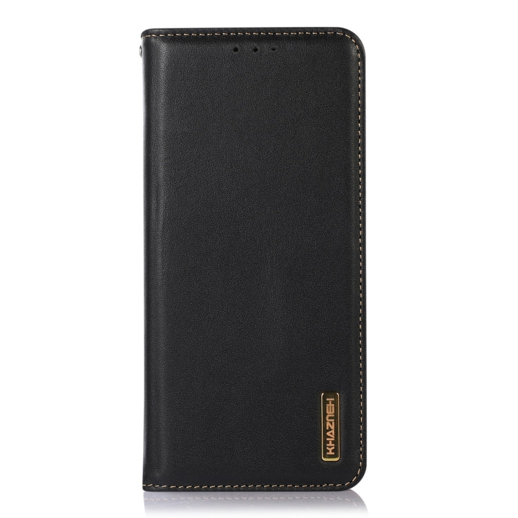 For Honor Play 60 Plus / 200 Smart KHAZNEH Nappa Top Layer Cowhide Leather Phone Case