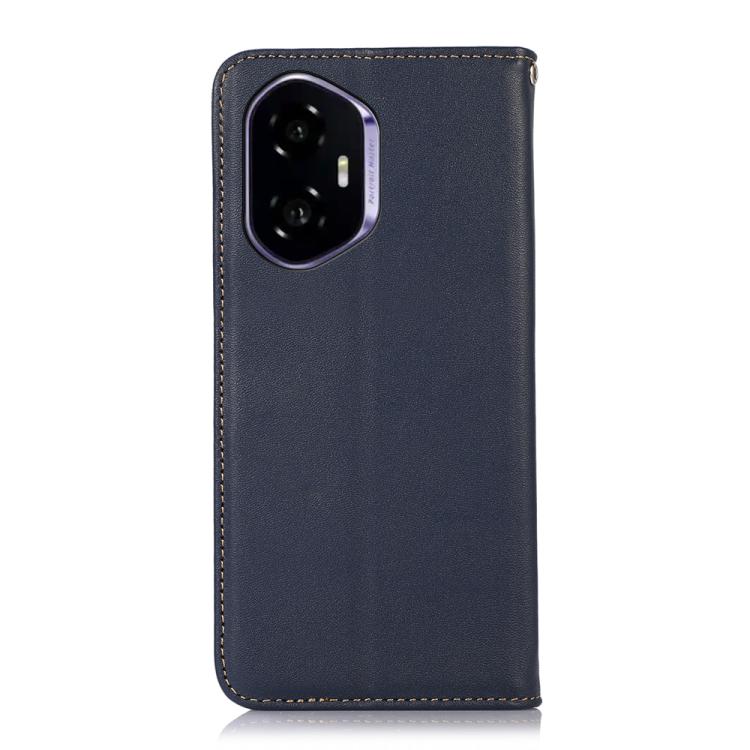 For Honor 400 Global 156.5mm KHAZNEH Nappa Top Layer Cowhide Leather Phone Case