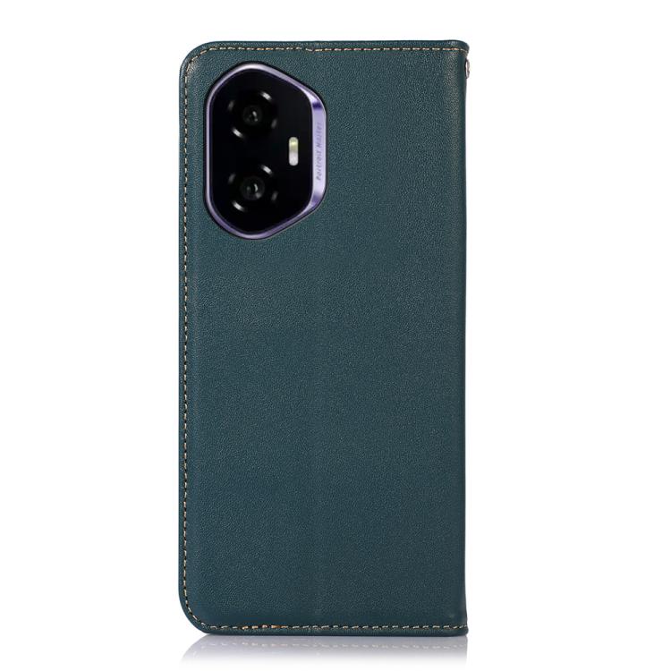 For Honor 400 Global 156.5mm KHAZNEH Nappa Top Layer Cowhide Leather Phone Case