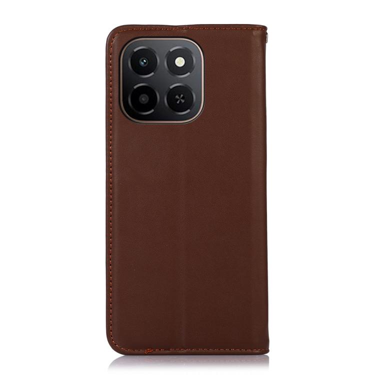 For Honor X6c 4G KHAZNEH Nappa Top Layer Cowhide Leather Phone Case
