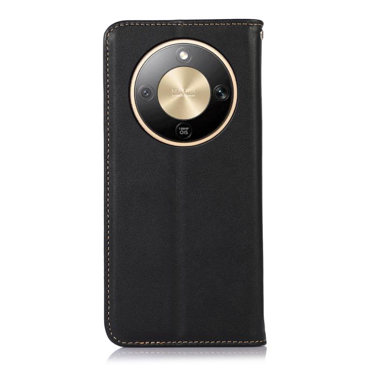 For Honor X9d 5G KHAZNEH Nappa Top Layer Cowhide Leather Phone Case
